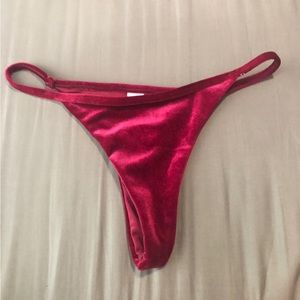 Red Velvet Swim Bottoms